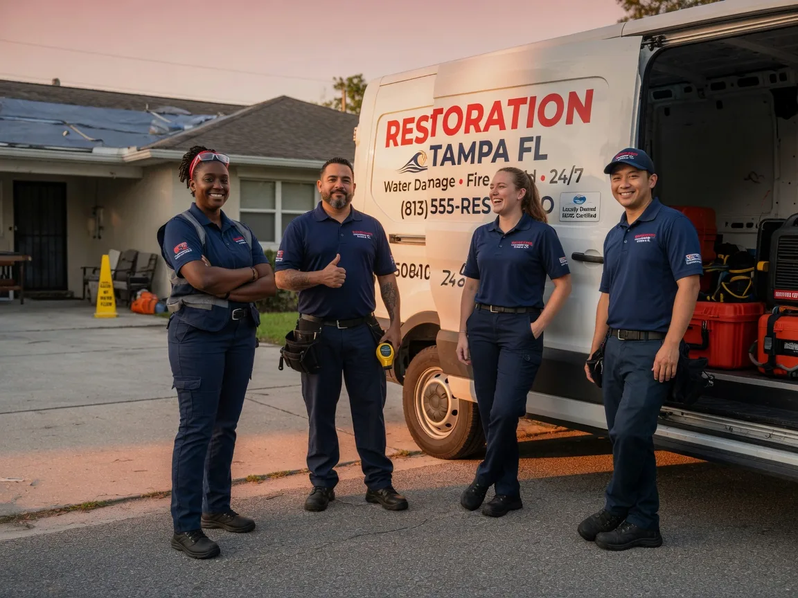 Water Damage Restoration company in Ogden, AR